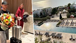 Das Kap St. Georges Ressort ist bis zum Match die Heimat unserer Teamkicker. Beim Empfang ...