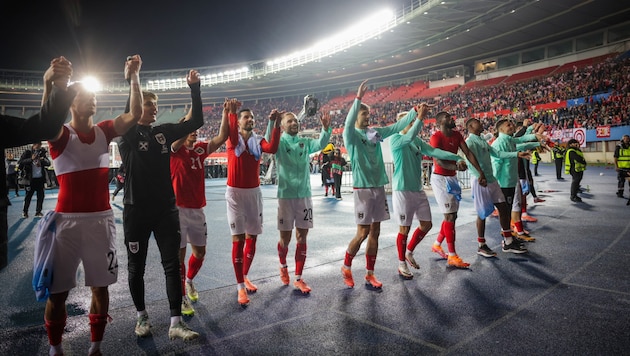 Österreich steht kurz davor, sich erstmals seit 1998 wieder für eine WM-Endrunde zu ...