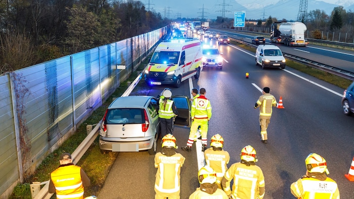 Die Unfallstelle im Überblick.