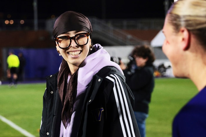 Mia Hamant unterstützte ihr Team auch während ihrer Chemotherapie.