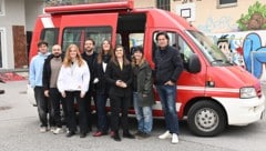 Alte Farbe, neue Funktion: Die OJ Feldkirch hat jetzt ein eigenes Fahrzeug.