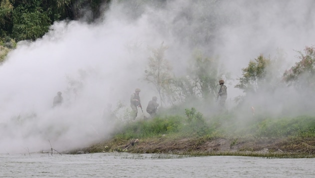 Rumänische Soldaten im Grenzgebiet zur Ukraine (Symbolbild)