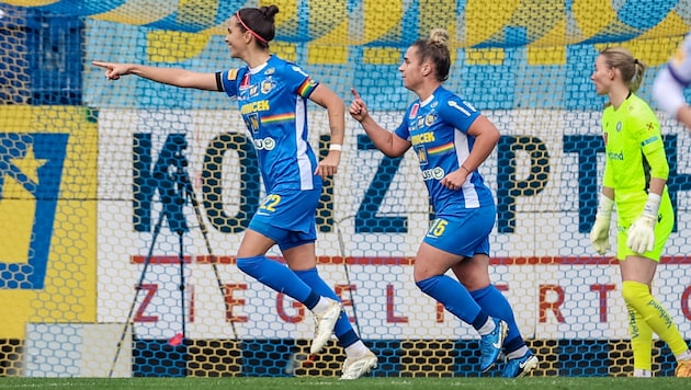 Kapitänen Jennifer Klein trifft am Dienstag mit St. Pölten auf Chelsea.