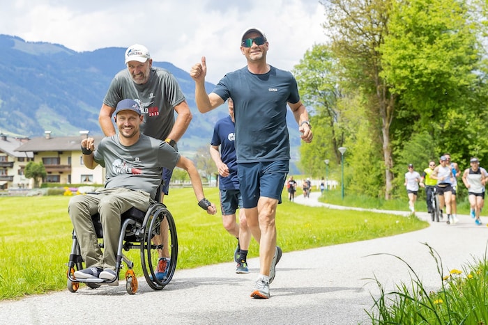 Hannes und Heinz Kinigadner sind bei jedem Wings for Life World Run dabei, meistens bei einem ...