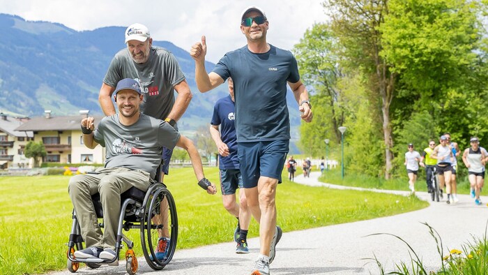 Hannes und Heinz Kinigadner sind bei jedem Wings for Life World Run dabei, meistens bei einem ...