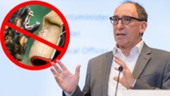 Der damalige Minister Johannes Rauch ließ das umstrittene Beiß- und Angriffstraining am letzten ...