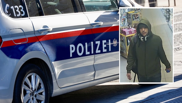 Für eine Dose Bier und Bargeld soll dieser Verdächtige in einem Supermarkt eine Waffe gezückt ...