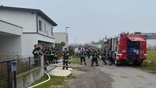 Die Wehren waren schnell zur Stelle.