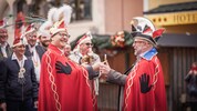 St. Gilgen: Schlüsselübergabe mit Ortschef Otto Kloiber (re.)