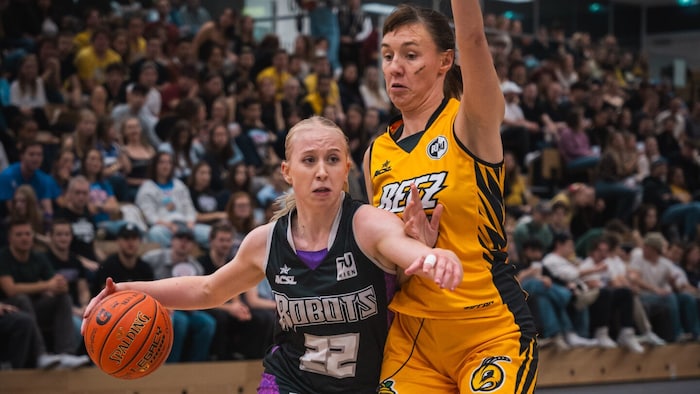 Für das Damenteam der BOKU gab es gegen die Robots nichts zu holen.