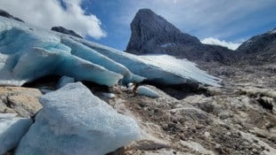 Die Gletscher am Dachstein zerrinnen in der Hitze des Klimawandels.