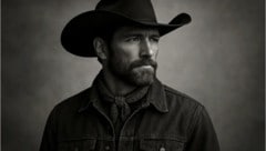 Quasi ein Selbstportrait: So stellt sich die Künstliche Intelligenz den nicht existenten Sänger ...