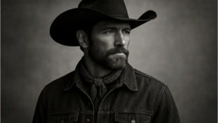 Quasi ein Selbstportrait: So stellt sich die Künstliche Intelligenz den nicht existenten Sänger ...