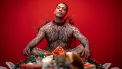 Cesár Sampson, bekennender Vegetarier, ruft zu Mäßigung im Fleischkonsum auf.