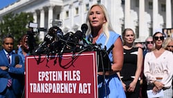 Die Republikanerin Greene forderte zuletzt immer wieder von Trump, sich mehr auf die Probleme in ...