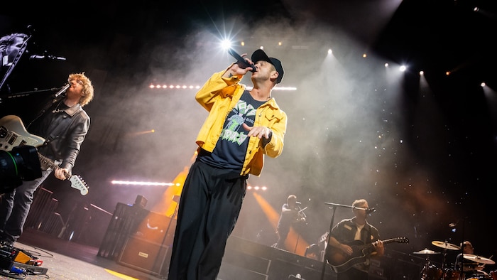 Ryan Tedder schwärmte mehrfach von Wien – und ließ seine Liebe zur Stadt auch auf der Bühne ...