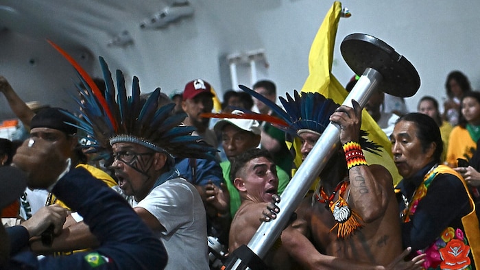 Die Indigenen wollten dem Vernehmen nach „ein Zeichen setzen“. Doch Organisatoren eines ...