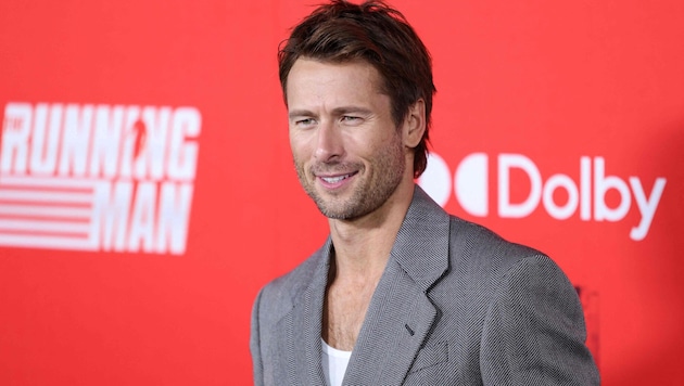 Glen Powell ließ sich für seine Action-Rolle in „The Running Man“ von Arnold Schwarzenegger und ...