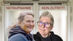 Angelika L. (l.) und Regina K. (r.) sind Überlebende einer Aortendissektion. Krone+ erzählten ...