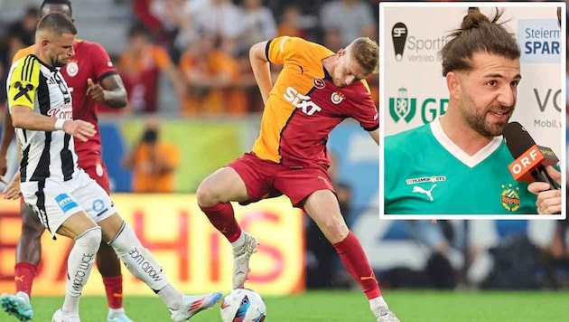 Im Visier der Justiz: Insgesamt 1024 Spieler (darunter auch Galatasarays Metehan Baltaci, re.) ...