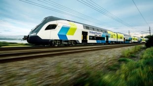 Zum Start auf der Südstrecke ab März 2026 wird die Westbahn mit drei brandneuen ...