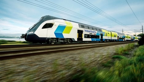 Zum Start auf der Südstrecke ab März 2026 wird die Westbahn mit drei brandneuen ...