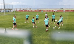 Das ÖFB-Team bereitet sich auf das Duell mit Zypern vor.