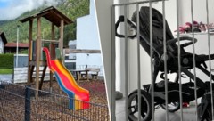 Gespenstische Ruhe herrschte in und vor dem Mehrfamilienhaus nach der Tragödie.