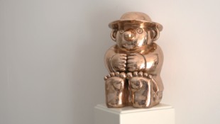 Erklärte Lieblingsfigur des 2022 verstorbenen Bildhauers, Grafikers und Malers Gottfried Kumpf: ...