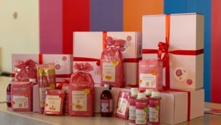 Aktuell besteht das Sortiment aus sieben Produkten. 