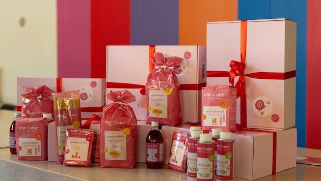 Aktuell besteht das Sortiment aus sieben Produkten.