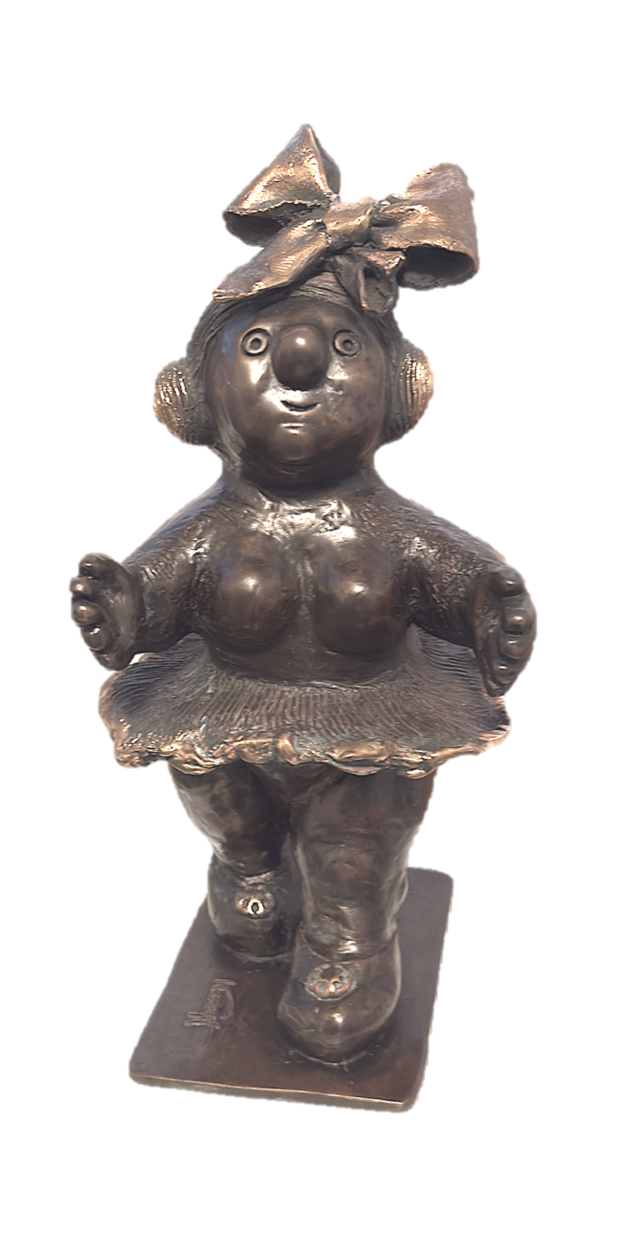 Trägt den Namen seiner Frau: Gottfried Kumpfs Figur „Ballerina Guni“