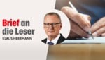 Brief an die „Krone“-Leser: Klaus Herrmann, Chefredakteur