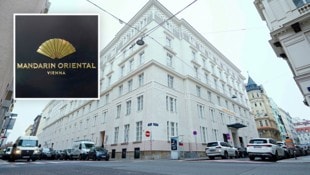 Die neue Luxusherberge Mandarin Oriental Vienna in der Riemergasse 7 in der Innenstadt. ...