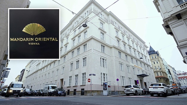 Die neue Luxusherberge Mandarin Oriental Vienna in der Riemergasse 7 in der Innenstadt. ...