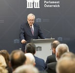 Nationalratspräsident Walter Rosenkranz sparte bei seiner Eröffnungsrede nicht mit Attacken ...