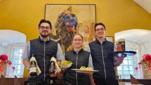 Im Klagenfurter Landhaushof wird man in fünf Sälen köstlich verwöhnt.