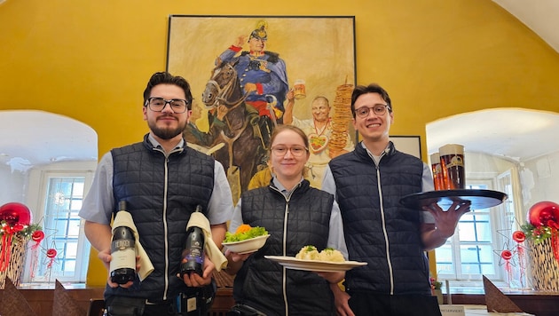 Im Klagenfurter Landhaushof wird man in fünf Sälen köstlich verwöhnt.