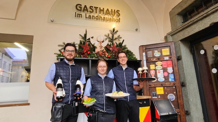 Der Landhaushauf bietet eine phantastische Küche an.