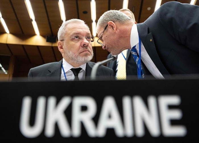 Auch Justizminister Haluschtschenko zog nun persönliche Konsequenzen.