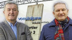 Karl Rudischer (li.) und Christian Sander sorgen sich um betroffene Familien.