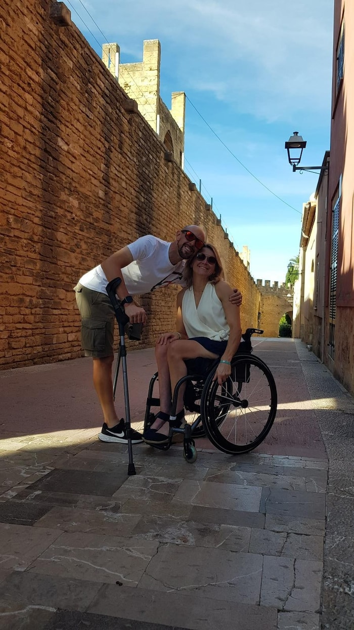 Svetlana und Andrea genossen die Flitterwochen sehr.