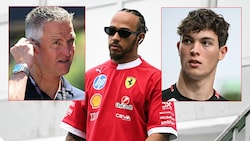 Ralf Schumacher könnte sich vorstellen, dass Lewis Hamilton bei Ferrari bald von Oliver Bearman ...