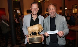 Die Losfeen Sebastian Gishamer (li.) und Alexander Schriebl. 