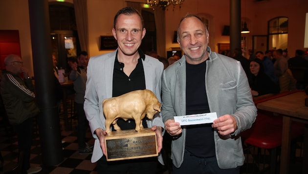 Die Losfeen Sebastian Gishamer (li.) und Alexander Schriebl.