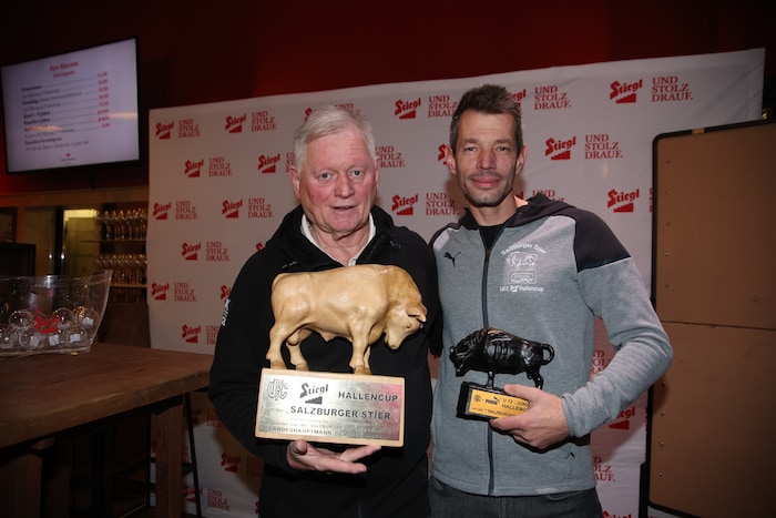 Freuen sich auf „ihr“ Turnier: Thomas Selner und Wolfgang Mayer.