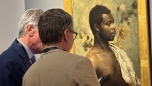 Im März 2025 konnte Gustav Klimts Porträt des Prinzen aus Ghana bei der Kunstmesse TEFAF in den ...