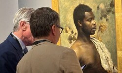 Im März 2025 konnte Gustav Klimts Porträt des Prinzen aus Ghana bei der Kunstmesse TEFAF in den ...