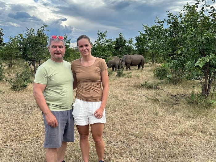 Tom Herzog mit seiner Vanessa