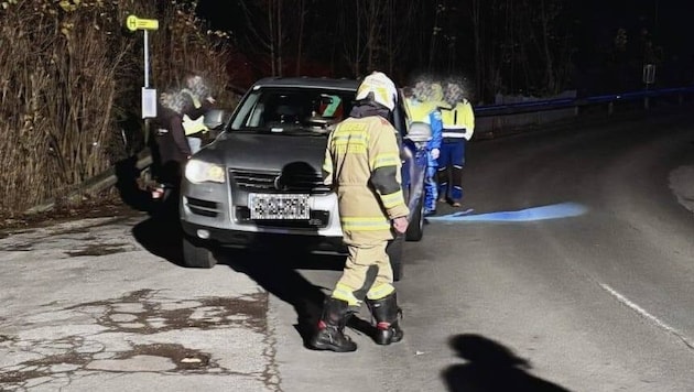 Der Einsatz dauerte knapp eine Stunde, eines der Fahrzeuge musste geborgen werden